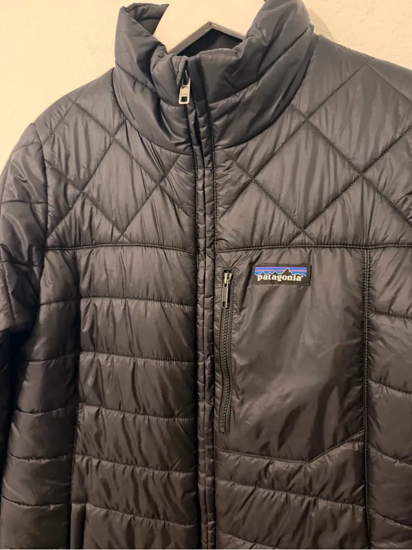 Patagonia Women's Puffer Jacket Zip Black Size Medium M * - Image 2