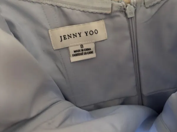 Jenny Yoo Mercy Enchanted Floral Embroidery - Image 4