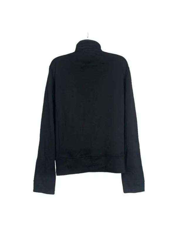Ralph Lauren Womens Black Jacket Full-Zip Mock Neck Lightweight Casual Size S - Image 3