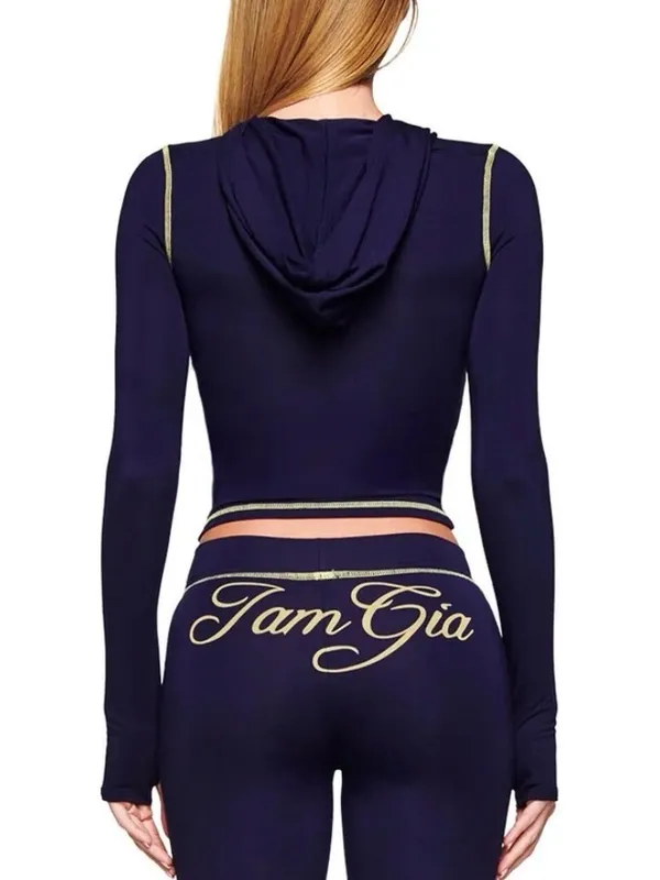 I AM GIA Blare Hoodie Navy Small NWT IN PACKAGE - Image 4