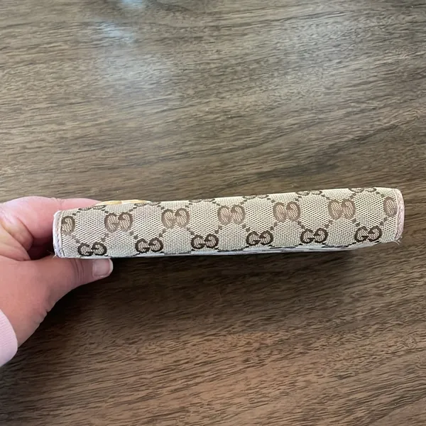 Gucci Canvas GG Continental Wallet - Image 10