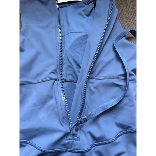 Rip Curl Mirage Ultimate Good Coverage OnePiece Surfsuit Swimsuit Vtg Blue XXS - Image 6