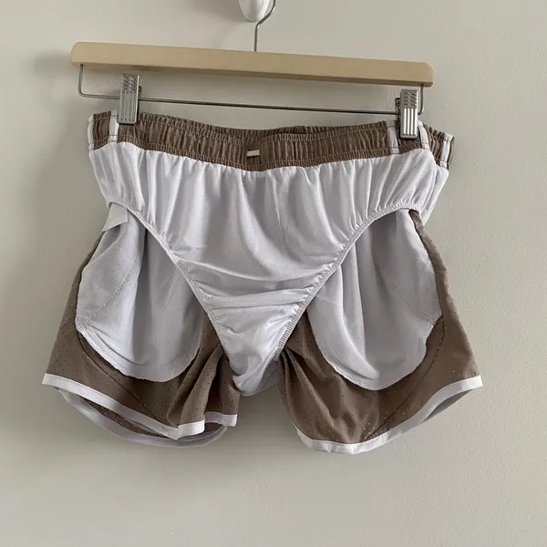 Calvin Klein Performance Taupe Athletic Shorts Size M - Image 5