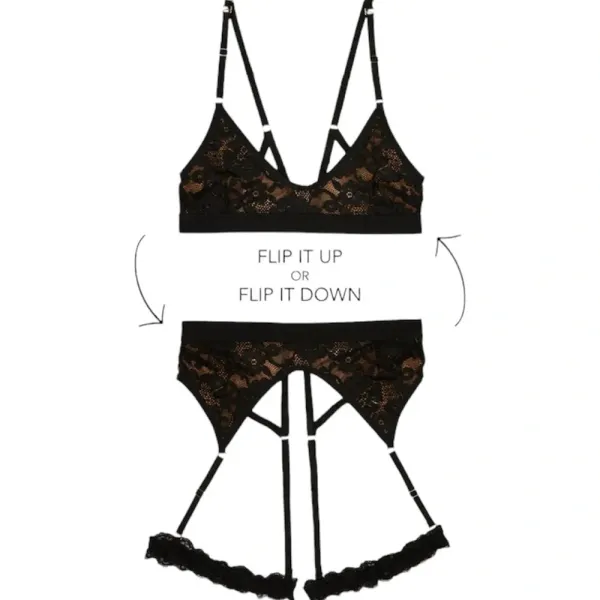 Revolve Free People We Are Hah‎ Black Guard Her Lace Bra Medium - Image 6