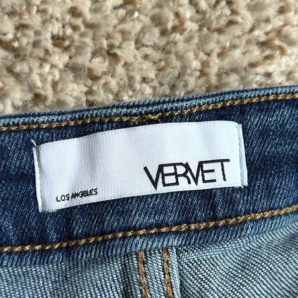 Vervet High Rise Skinny Jeans Casual Denim 32 - Image 2