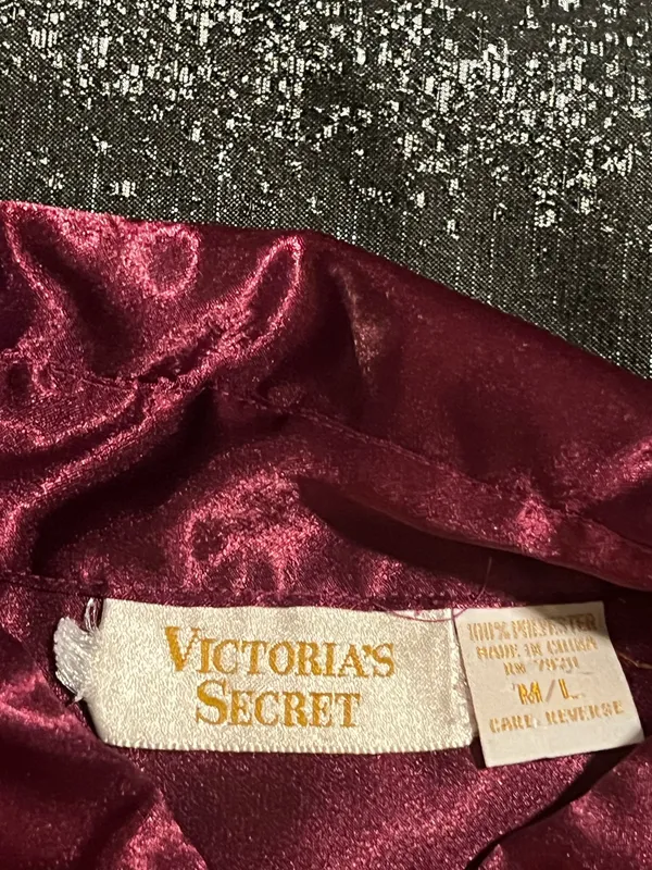 Womens M/L Vintage Victoria's Secret long sleeve nightgown - Image 13