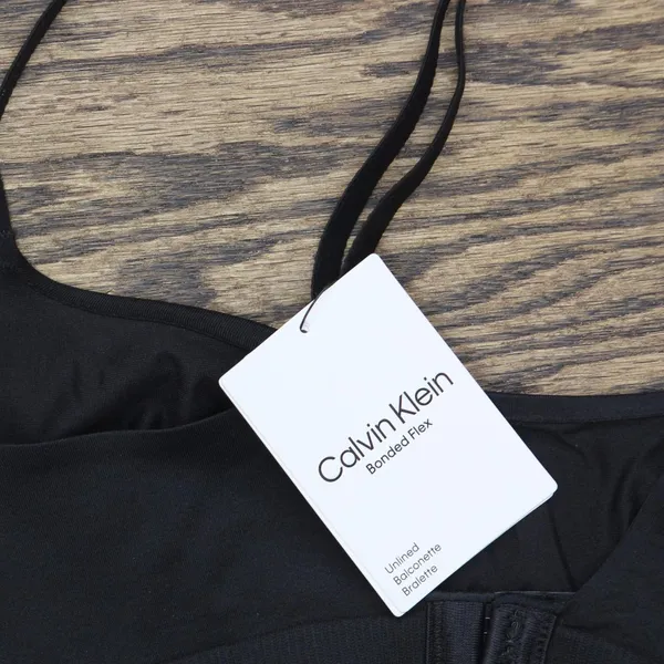 NWT Calvin Klein Convertible Straps Wirefree Fusion Flex Balconette Bra Black S - Image 7