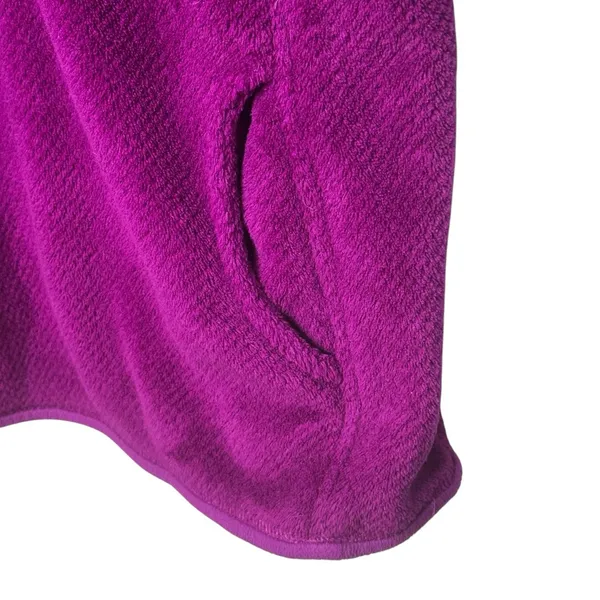 Patagonia Women's Medium Lightweight Synchilla Eggplant Snap T Fleece Pullover - Image 4
