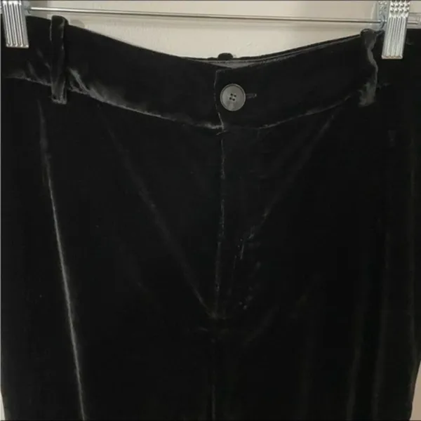 velvet pants black Size Medium 2731/305 - Image 8