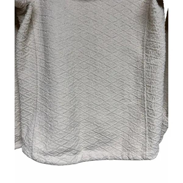 Patagonia‎ Diamond Capra Hooded Sweatshirt Cream Women's Size Small - Image 6