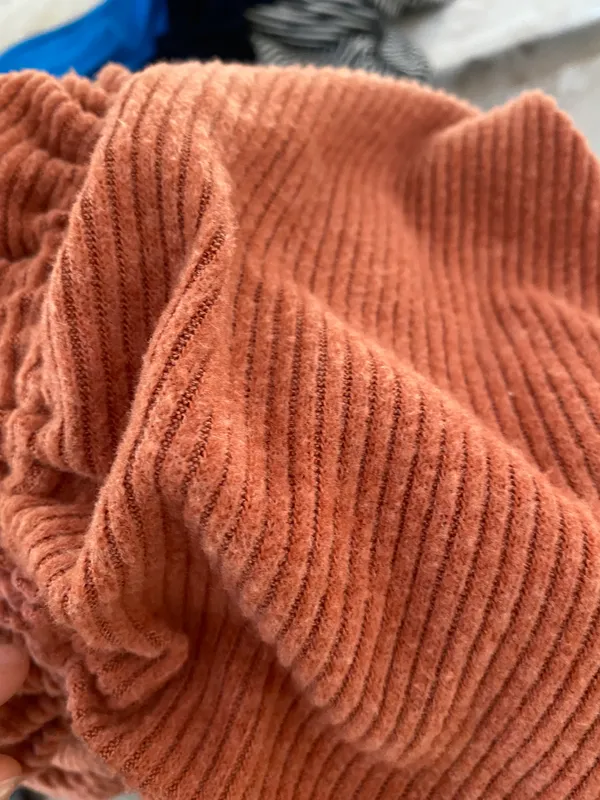 Ultra Flirt Orange Super Soft Knit Top - Image 7