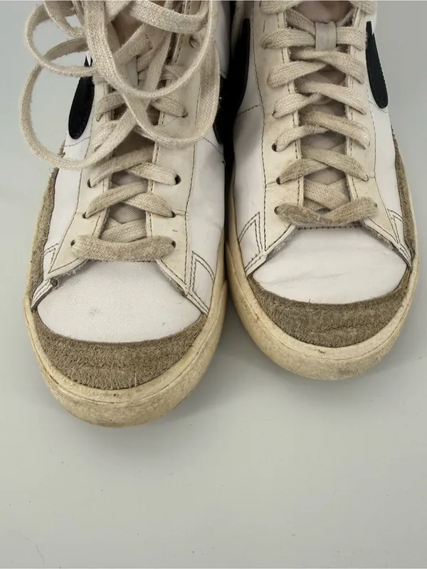 Nike Blazer Mid '77 Vintage CZ1055-100 White Black Shoes 2021 Womens Size 8.5 - Image 13