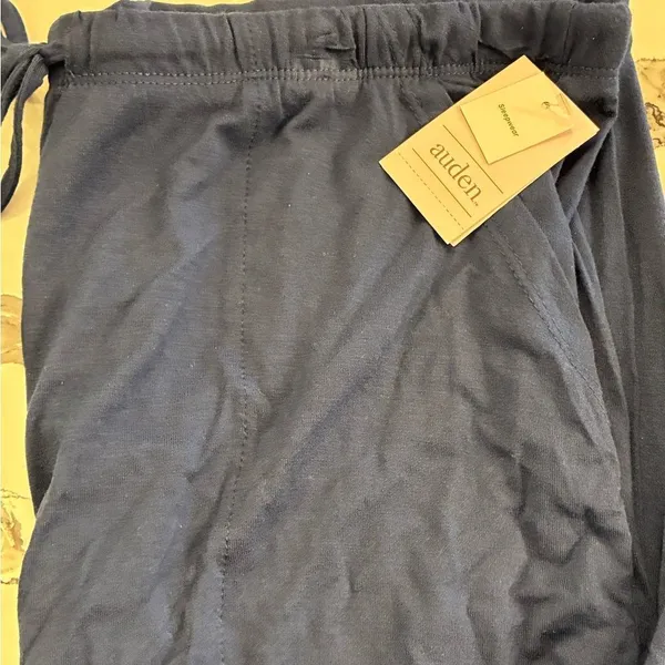 Auden Women's Deep Blue Pajama Set Size L - Image 8