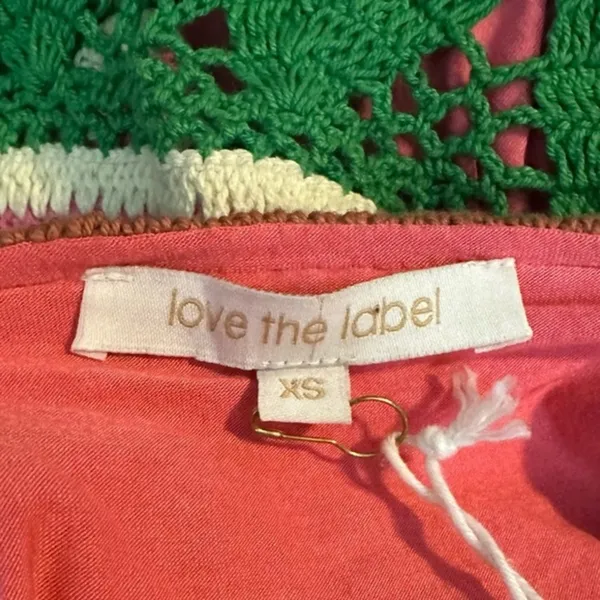 NWT Love the Label Larona Rainbow Crochet‎ Dress Size XS - Image 7