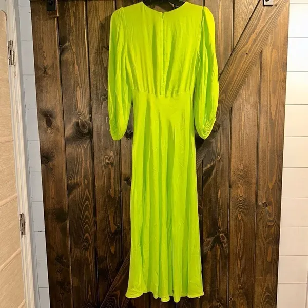 NWT Farm Rio Piping Puff Sleeve Dress - Image 6