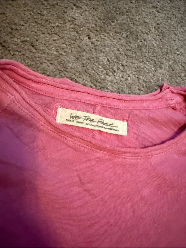 Free People We The Free Be My Baby Tee- NWOT S - Image 3