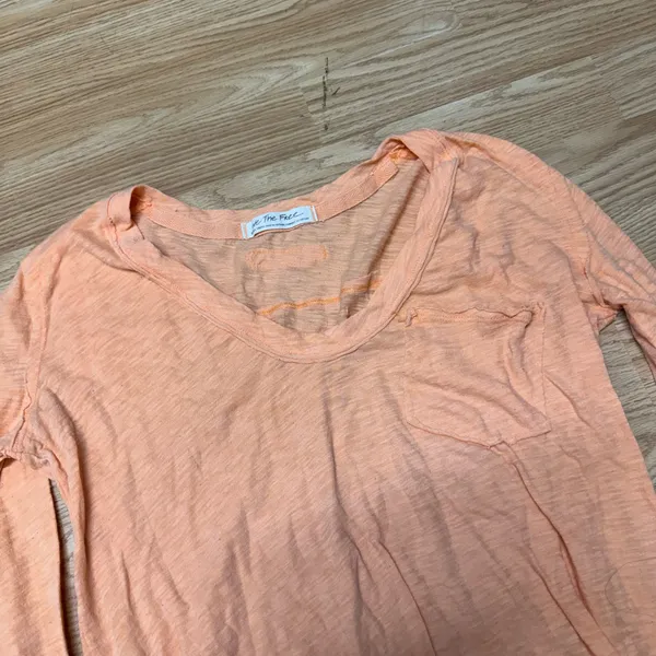 Free People Betty Scoop Neck Long Sleeve Top - Image 7