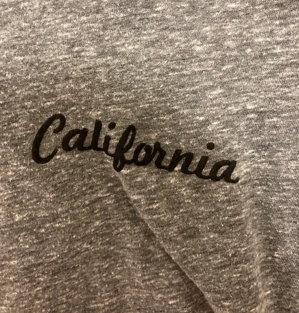 Brandy Melville Gray California T-shirt - Image 3