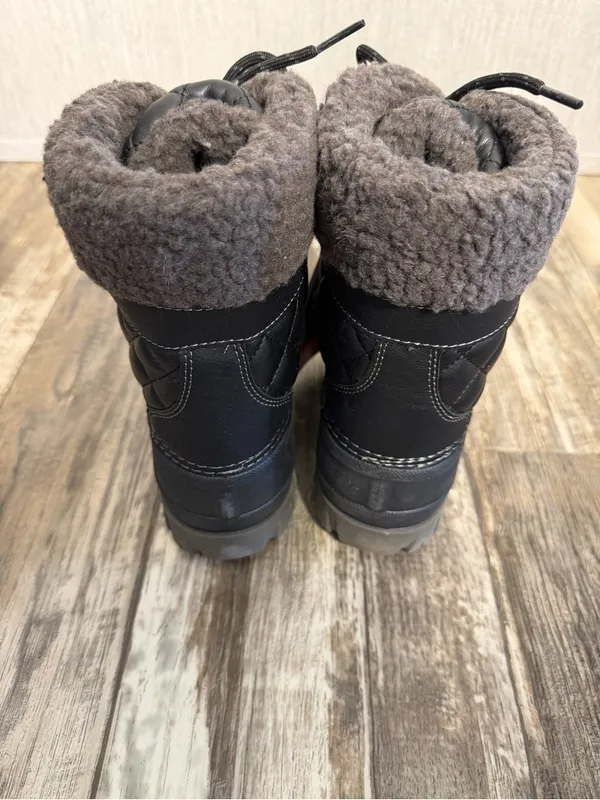Storm by Cougar Storm Black Winter Boots with Red Accent Tag Size 7 Wide - Image 13