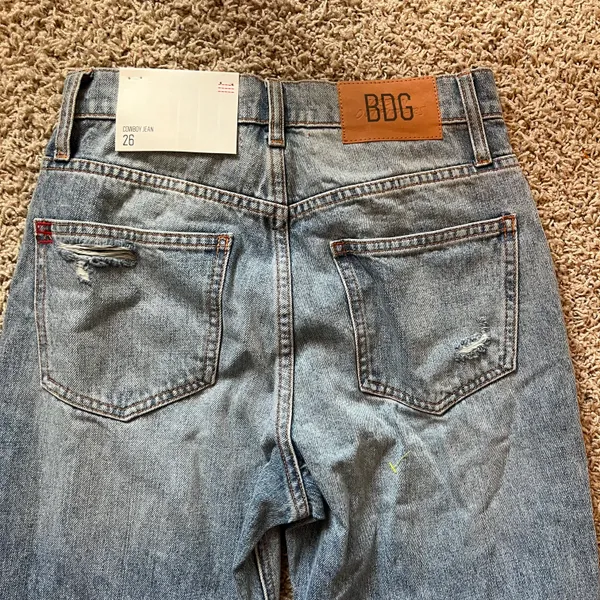 Urban Outfitters High-Waisted Straight-Leg Cowboy Jeans - Image 7