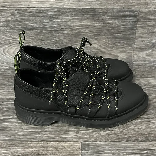Dr. Martens AW004 Estrela Shoes Black Leather Women's US Sz 7, EU 38 Grunge - Image 7