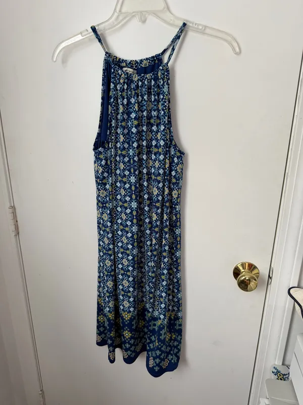 Max Studio Patterned halter summer dress - Image 3