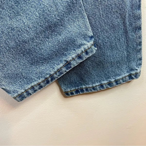 Vintage Levis 550 Relaxed Tapered Jeans Y2K High Waist women 10 28 long tall - Image 5