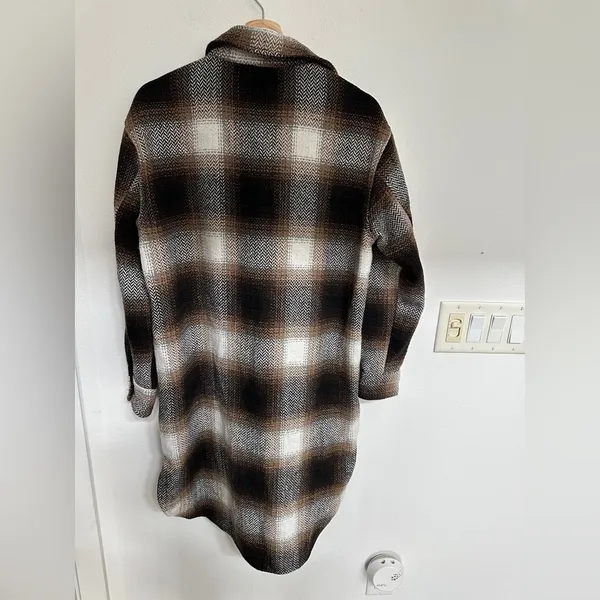 Sweet Lovely Herringbone Coat dress/shacket - Image 5