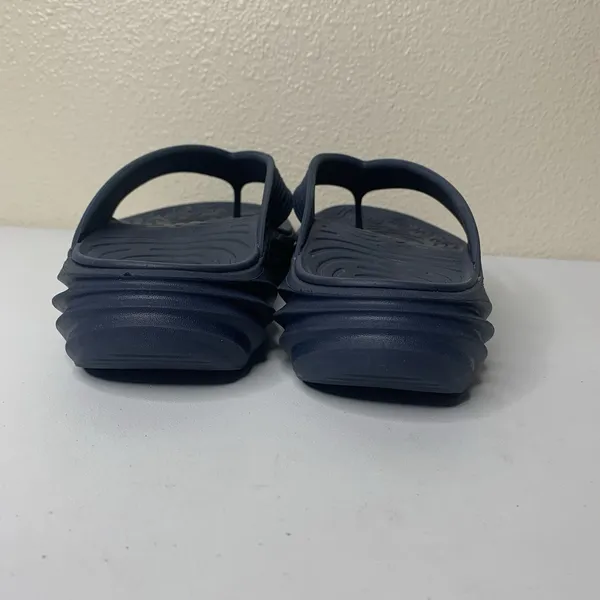 Vionic Recovery Thong Sandals Slip On Women’s Sz 9, Men’s 7 Blue - Image 6
