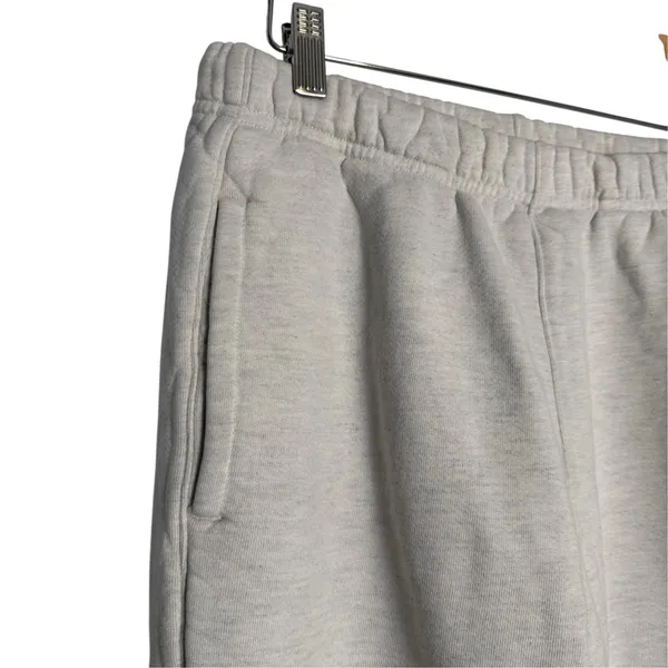 Agolde Revolve Kelby Oatmeal Heather Fleece Lined Lounge Jogger Sweatpants Small - Image 6