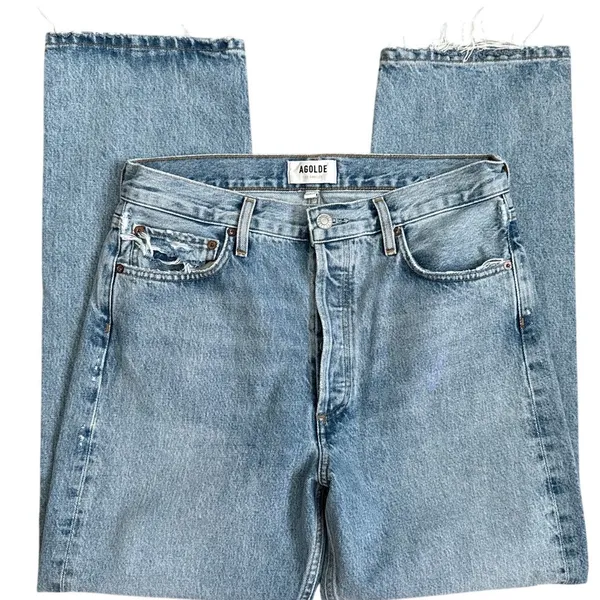 AGOLDE 90's Mid Rise Loose Fit Jeans Snapshot‎ Size 28 - Image 8