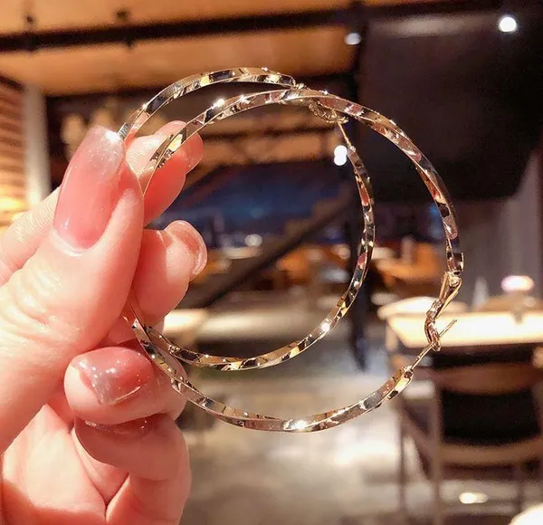 Beautiful Golden Color Hoops - Image 2