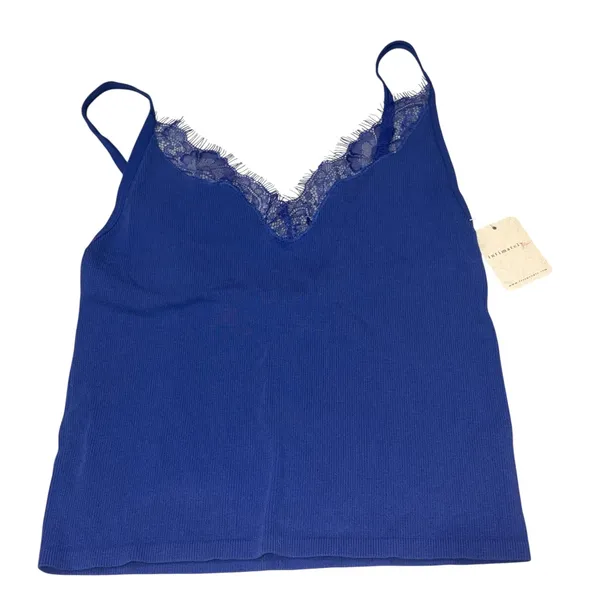 NEW With Tag Free People Intimately Blue Your Lace Or Mine Cami Tank M/L - Image 4