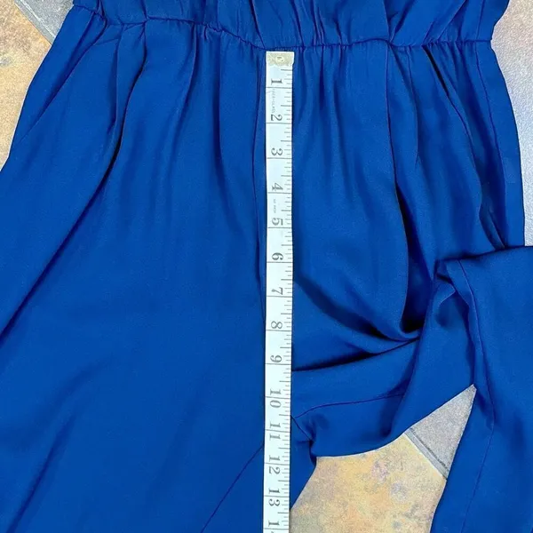 OODT Women’s Blue Wrap Jumpsuit Small - Image 8