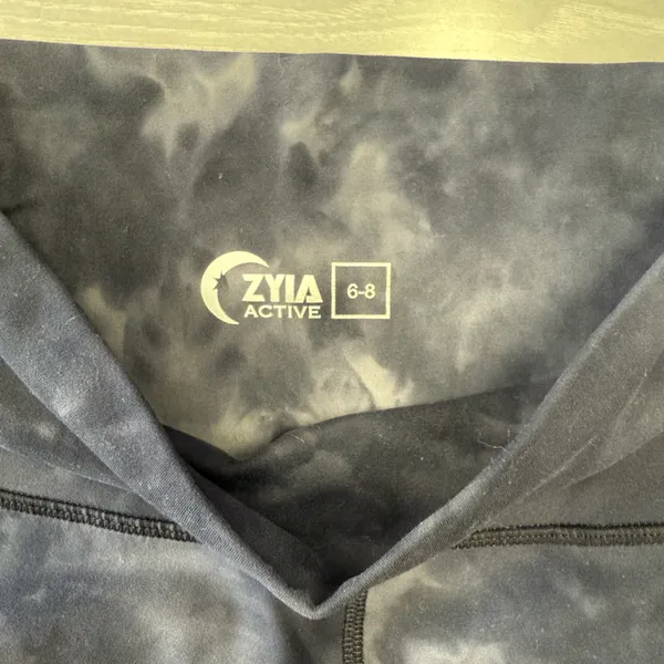 Zyia Active Womens Size‎ 6-8 Gray Midnight Hendrix Brilliant 7/8 Leggings. - Image 5