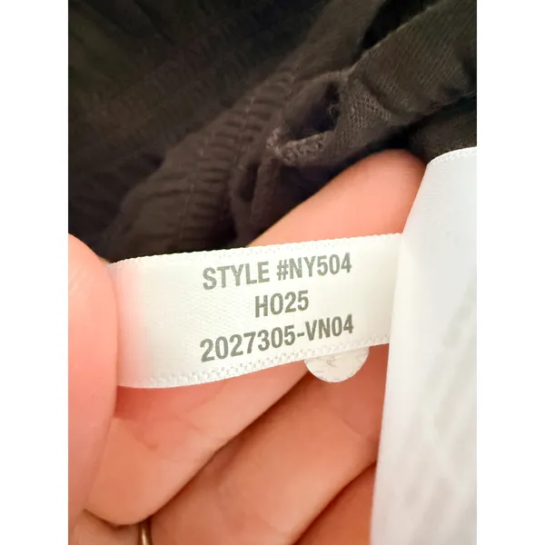 Madewell | NWT Smocked Boatneck Top‎ in Jet Black | Sz M - Image 8