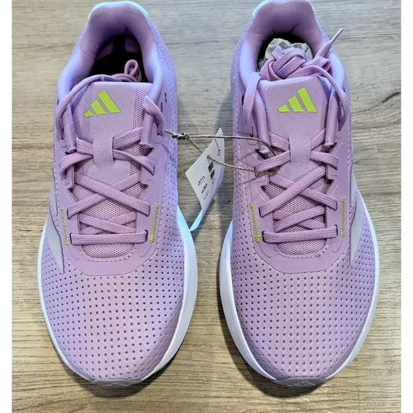 Adidas Duramo‎ SL Women Running Shoes Lilac Lucid Lemon IE7980 Size 7 - Image 2