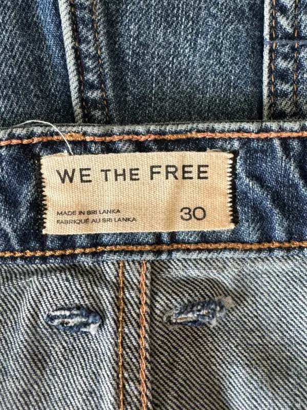 Free People - NWT Bettie Sailor Denim Shorts Sz 30 - Image 7