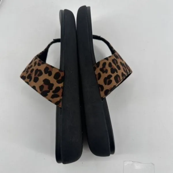 New Centro Point Women’s Leopard‎ Flip Flop Platform Size 7.5 - Image 8