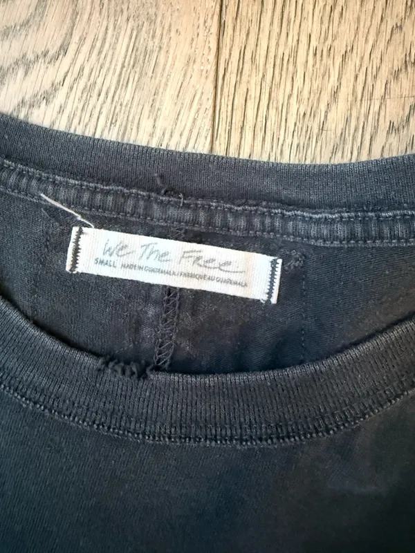 We The Free Black Crewneck Long Sleeve - Image 4