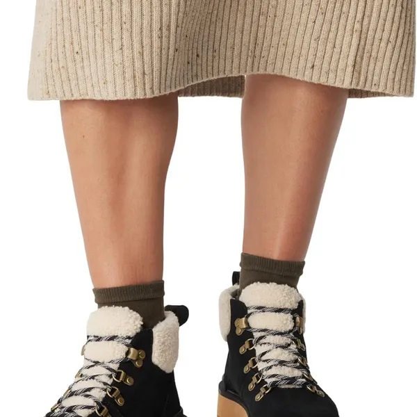 New Sorel Hi‎ Line Hiker Cozy Lace Up Boots Size 6 - Image 6