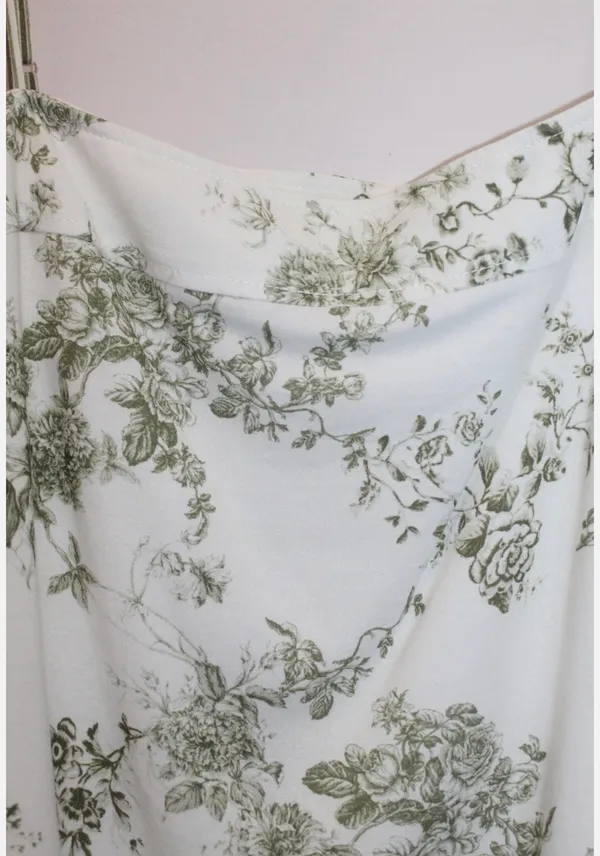 Antonio Melani Top White with flowers - Image 2
