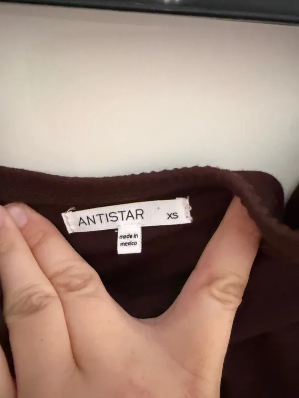 Anti star brown tube top - Image 2