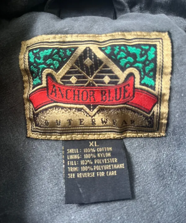 Anchor Blue Bomber Jacket - Image 5