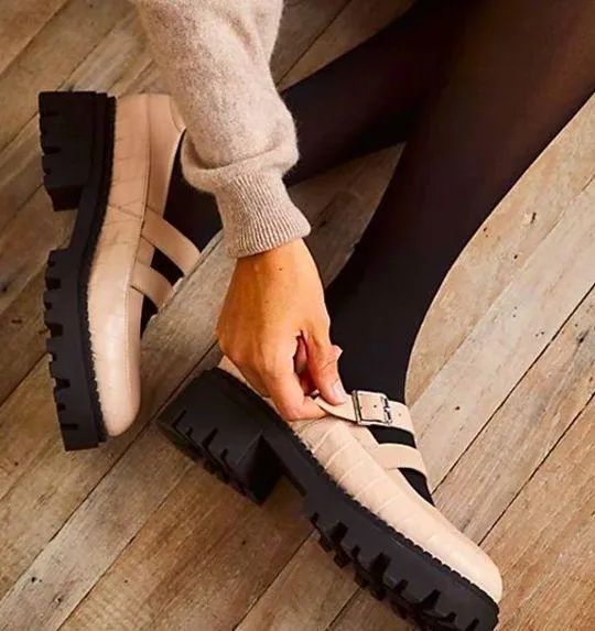 Free People Stella Mary Jane Platform Pump - Image 3