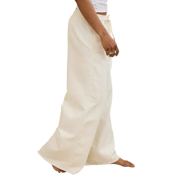 Aerie NWT Women’s Size XL Cream Ivory Natural Soft Landing Trousers Sweatpants - Image 2