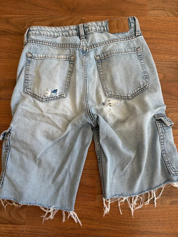Boyfriend Shorts Blue - Image 3