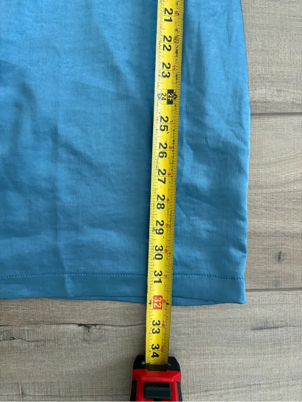 Lulu’s Got The Love Slate Blue Satin Square Neck Mini Long Sleeve Dress Medium - Image 9