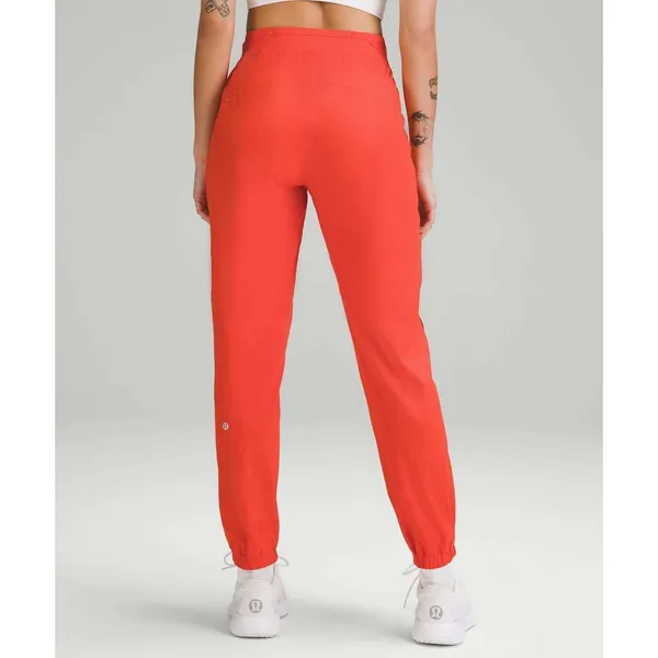 Lululemon Swiftly Speed‎ Jogger Flare Orange High Rise Running Pants Size 6 - Image 2