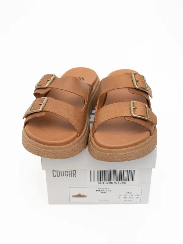 Cougar - Luxmotion Double Strap Slide‎ Sandals - Piera - Image 2